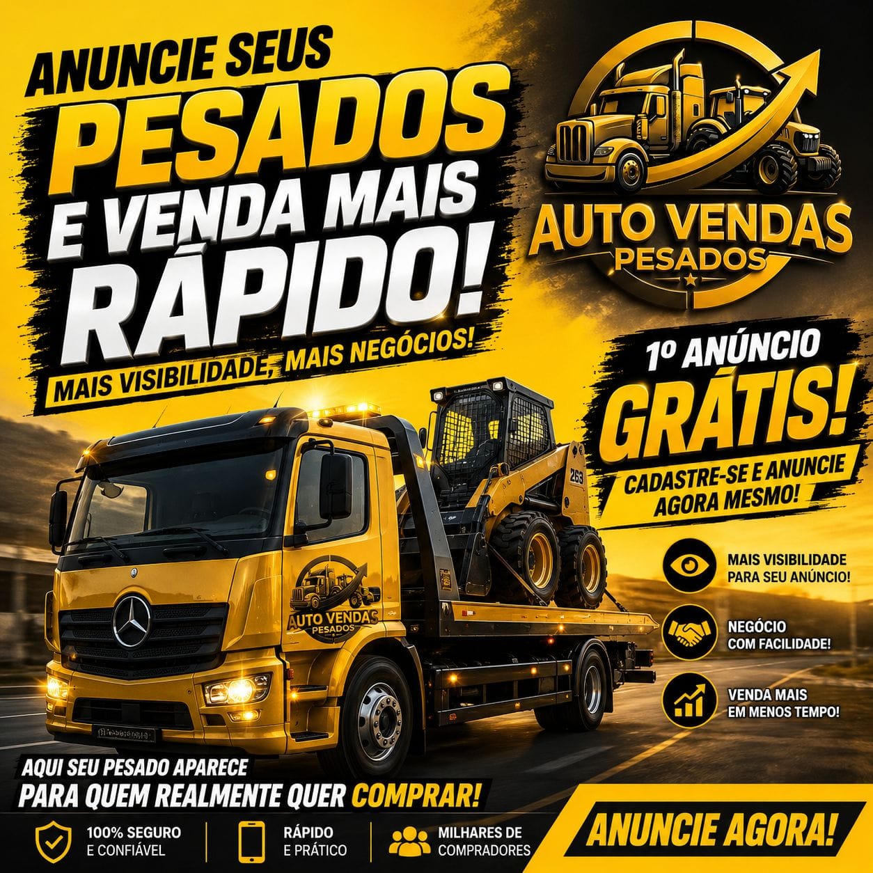 Publicidade gratis Pesados